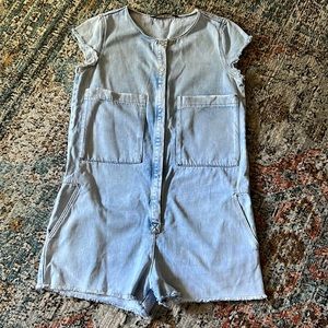 Zara Denim Romper/ Jumper